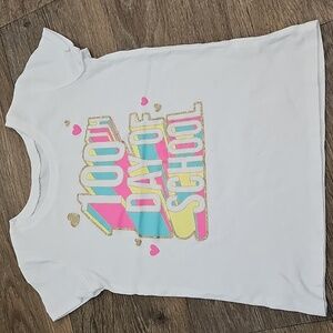 100th Day of School T-Shirt Girls Size 5T